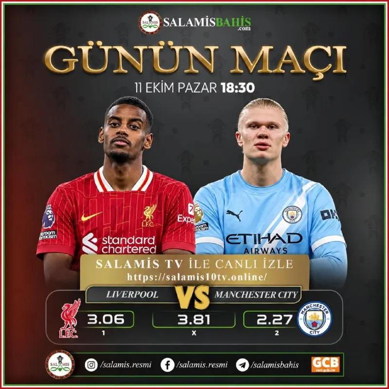 Salamis Bahis Telegram: 📣 #Premier Lig Günün maci👇 🚀 %100 Spor Hoşgeldin Bonusu! ⭐️ %20 Anlık Casino…