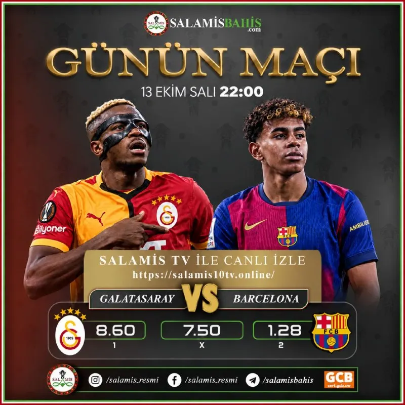 Salamis Bahis Telegram: 📣 #Şampiyonlar Ligi Günün maci👇 🚀 %100 Spor Hoşgeldin Bonusu! ⭐️ %20 Anlık…