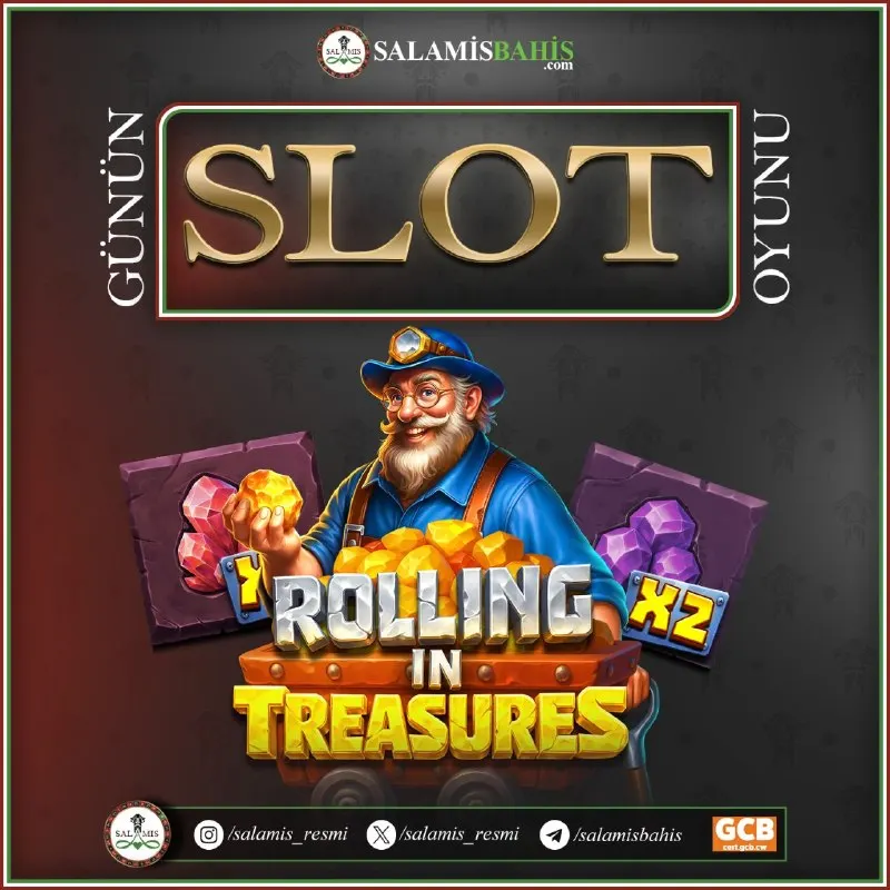 Salamis Bahis Telegram: 💪 Günün en çok kazandıran Slot Oyunu Sizlerle!💪 📣 Aşağıdaki linkten kayıt olun…