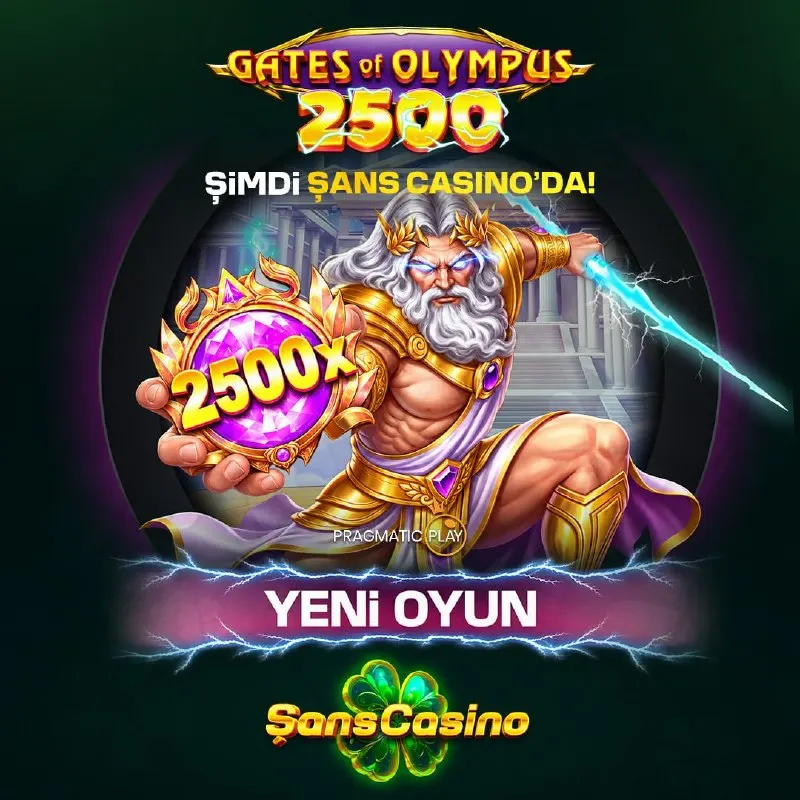 Şanscasino Telegram: ⚡️ ŞİMŞEKLER ÇAKIYOR, ÇARPANLAR YÜKSELİYOR! 🎰 Pragmatic Play’in yeni oyunu…