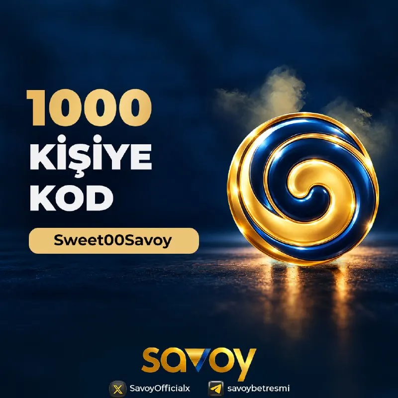 Savoybetting Telegram: 💰 SAVOY'dan 1.000TL DEĞERİNDE FREESPIN KODU 💰 ✅ Geçerli Oyun :Sweet Bonanza ✅…