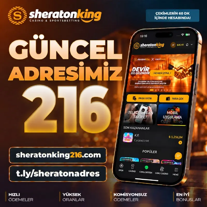Sheraton King Telegram: 🔸🔸🔸🔸🔸🔸 🔸🔸🔸🔸🔸 👈SheratonKing site adresimiz sheratonking216.com olarak…