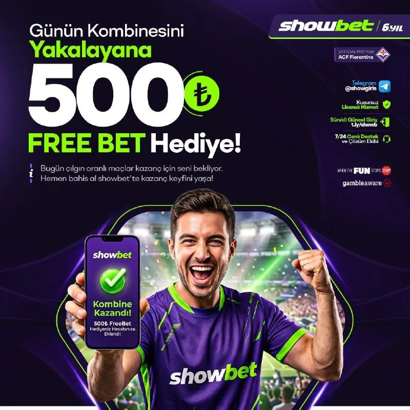 Showbet Telegram: 🆕 ⭐️⭐️⭐️⭐️⭐️⭐️⭐️⭐️ 'ten 🎆Çılgın ORANLAR İle Günün Kombinesini Yap 🏆Bugün Maçlar…