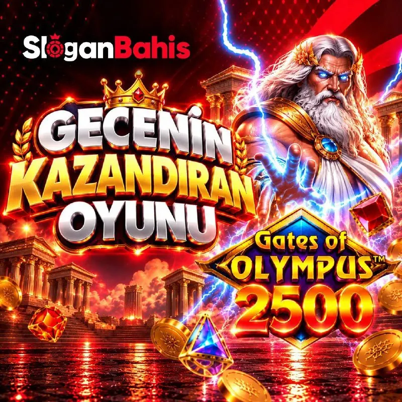 Slogan Bahis Telegram: ⚡️😍BU GECE OLİMPOS’TA FIRTINA KOPUYOR! 😍⚡️ 👑Tanrıların gücü, efsanelerin…
