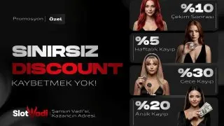 Slot Vadi Telegram: SLOT VADİ ile KAYBETMEK YOK! 🛡 Her yatırımına çevrimsiz %20 bonus 🛡 Saat…