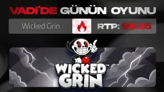 Slot Vadi Telegram: VADİ'DE GÜNÜN OYUNU! 🎰 Wicked Grin 📈 RTP: %96.16 🥇 Şansın Vadisi, Kazancın…