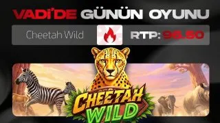 Slot Vadi Telegram: VADİ'DE GÜNÜN OYUNU! 🎰 Cheetah Wild 📈 RTP: %96.50 🥇 Şansın Vadisi, Kazancın…