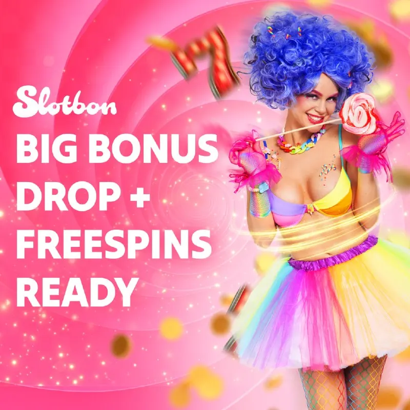 Slotbon Telegram: 🎁 Massive bonus drops and extra free spins are waiting for you at Slotbon…