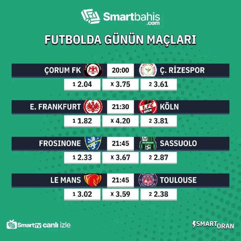Smartbahis Telegram: ⚽️ Futbol gündemini şekillendirecek karşılaşmalar için takvimini kontrol et! ➡️…