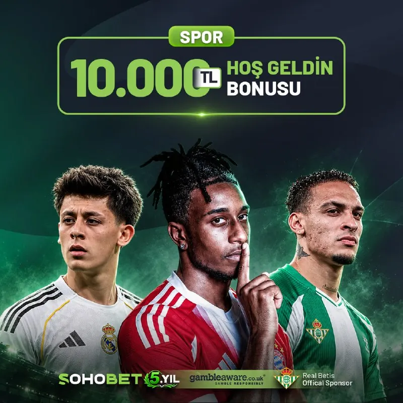 Sohobet Telegram: 🔥 YENİ ÜYELERE 10.000 TL SPOR HOŞ GELDİN BONUSU! Sohobet’e yeni katılanlara…