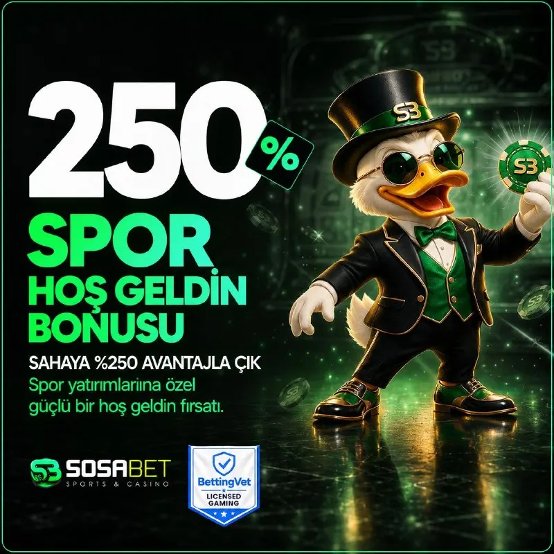 Sosabet Telegram: ⭐️ %250 Spor Hoş Geldin Bonusu Sosabet'te seni bekliyor! ⚽ İlk yatırımını yap…