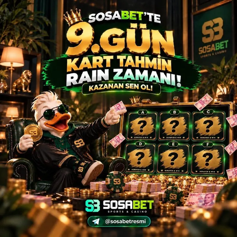 Sosabet Telegram paylaşımı