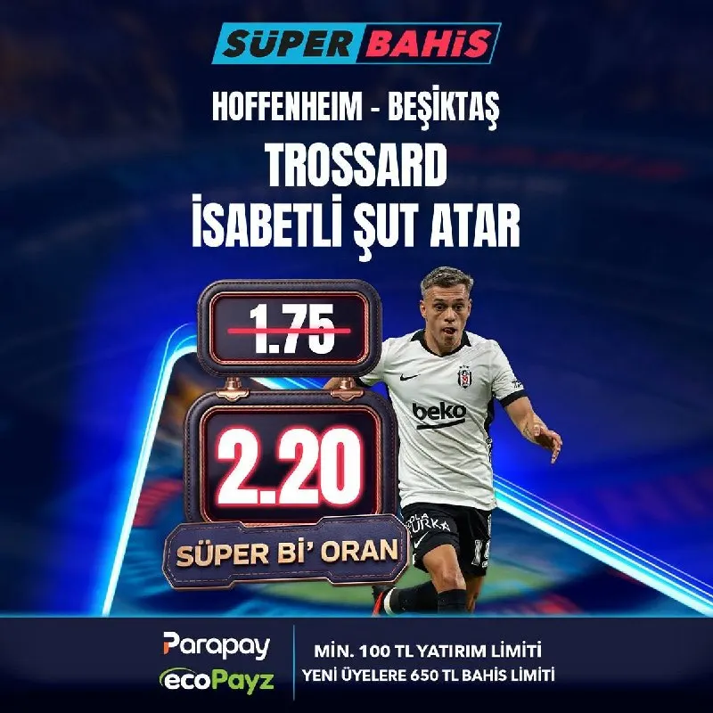 Süperbahis Telegram: 😙💄🧵🐔#Süperbahis #SüperbahisGüncelGiriş 🇩🇪 Hoffenheim 🆚 Beşiktaş 🇹🇷…