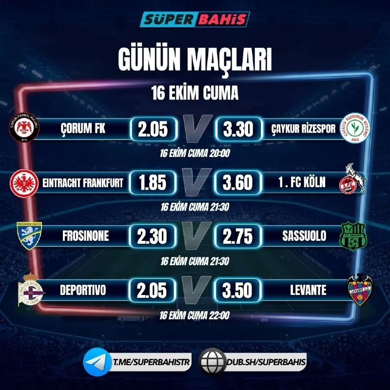 Süperbahis Telegram: 🔠🔠🔠🔠🔠💡🔠🔠🔠🔠🔠🔠🔠 ⚽️ SüperBahis’te günün maçları! #Süperbahis…