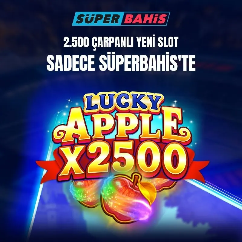 Süperbahis Telegram: 🍏 YENİ SLOT: Lucky Apple x2500 🍎 ✍️ Sadece Süperbahis'te! 💥 Kazanmanın tek…