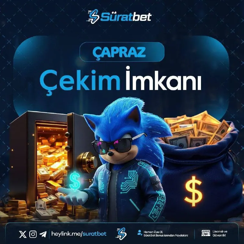 Süratbet Telegram: ⚡️Süratbet’te Çapraz Çekim İmkanı! ⚡️ 🧬 Kazancını dilediğin yöntemle, hızlı ve…