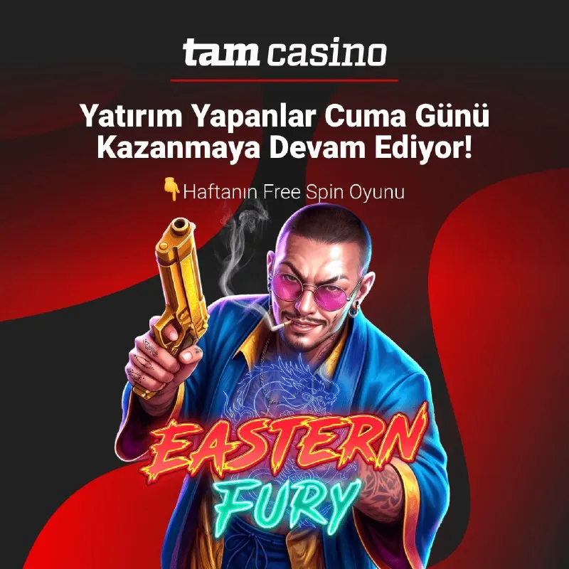 TamCasino Telegram: 🎉 Bu haftaki aktif üyelerimize özel free spinler Eastern Fury oyununa eklendi…
