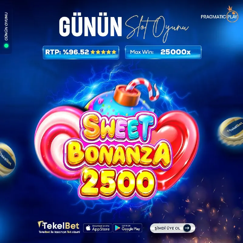 Tekelbet Telegram: 🍭 TEKELBET'TE GÜNÜN SLOT OYUNU! 🎰 ⚡️⚡️⚡️⚡️⚡️⚡️⚡️⚡️⚡️⚡️ 🍬 SWEET BONANZA 2500 ile…