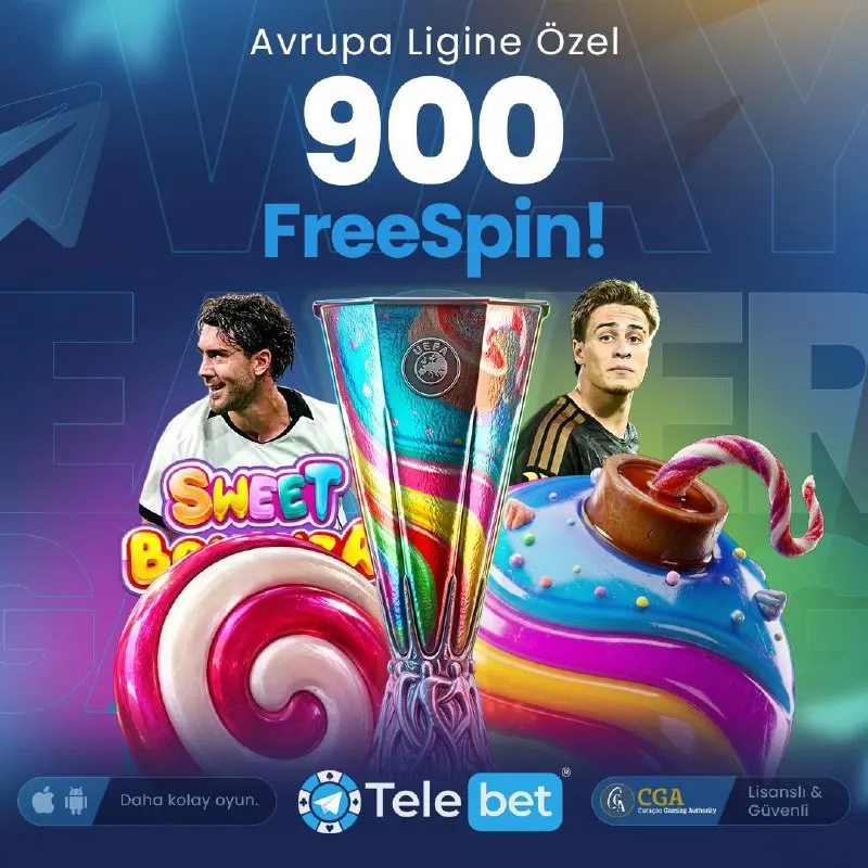 Telebet Telegram: 🔥 AVRUPA LİGİ HEYECANI TELEBET’TE! 🏆 Futbolun heyecanı, oyun dünyasının…