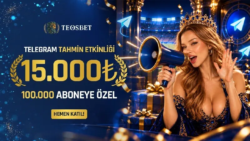Teosbet Telegram: 🎉 15.10.2026 Tahmin Şampiyonası Başladı! 🎉 ⚽ 3 Maçta 3 Doğru Tahmin Yap…