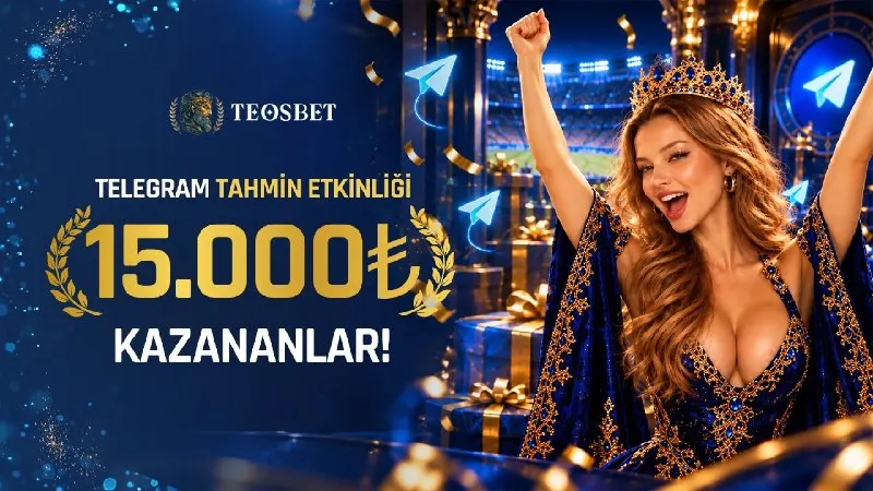 Teosbet Telegram: 📅 15.10.2026 tarihli Etkinlik 📅 🎉 119 kişi kazandı ve 127 TL ödül aldı! 🎉 🏆 Maç…