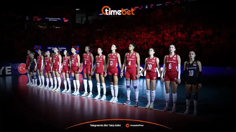 Timebet Telegram: 🏆2026 CEV Kadınlar Avrupa Voleybol Şampiyonası final maçında İtalya ile karşı…