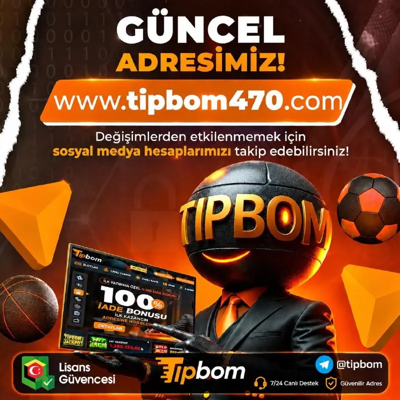 Tipbom Telegram: 🔥 Yepyeni adresimizle karşınızdayız! 🔗 Yeni adresimiz: www.tipbom470.com Her…