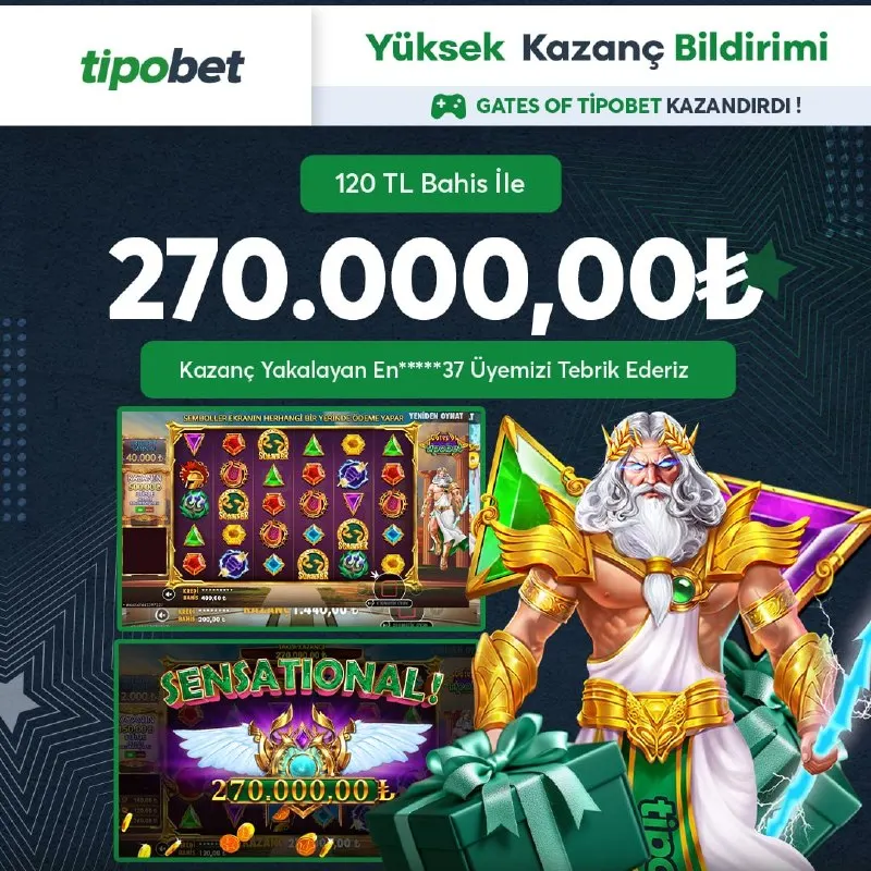 Tipobet Telegram: 🔥 Tipobet’te Dev Kazanç! ➡️ OYUNA YENİDEN DÖN, HEYECANI YERİNDE YAŞA 👈 🕹 Gates…