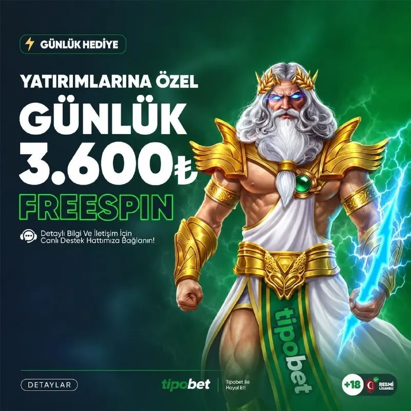 Tipobet Telegram: 🎁 15 EKİM'DE YATIRIMI OLANLARA EKLENDİ! ⚡ Tipobet Özel Oyunlarında Kazan! 🤩…