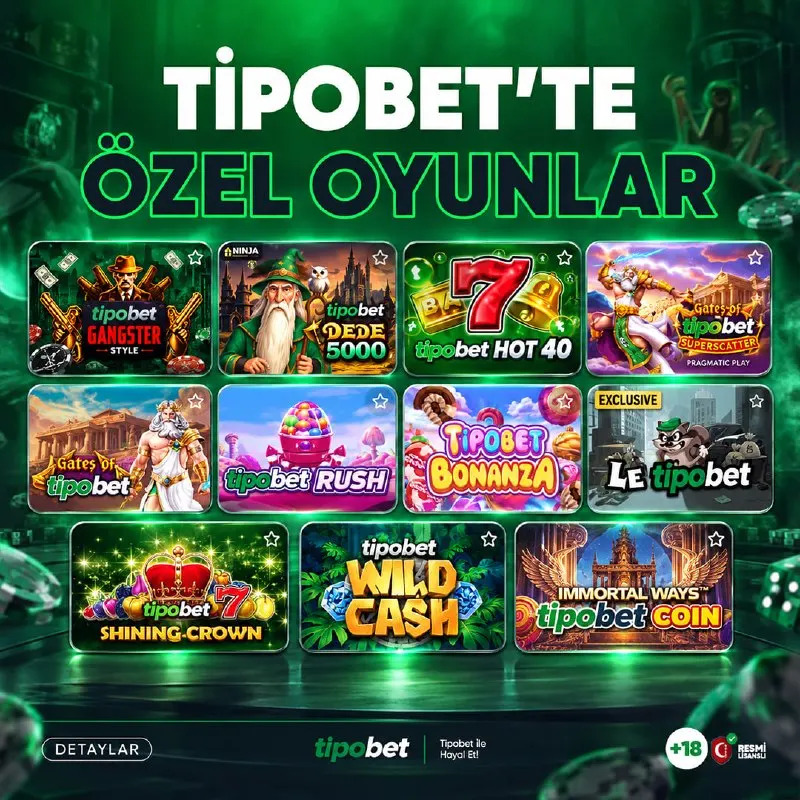 Tipobet Telegram: 🎁 TİPOBET ÖZEL SLOT OYUNLARI ✅ Tipobet Gangster Style ✅ Gates of Tipobet Super…