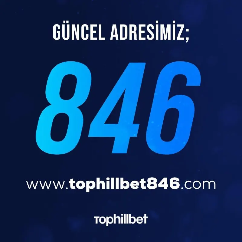 Tophillbet Telegram: Güncel adresimiz tophillbet846.com 'dur. Mobil uygulamamızı indirmeyi…