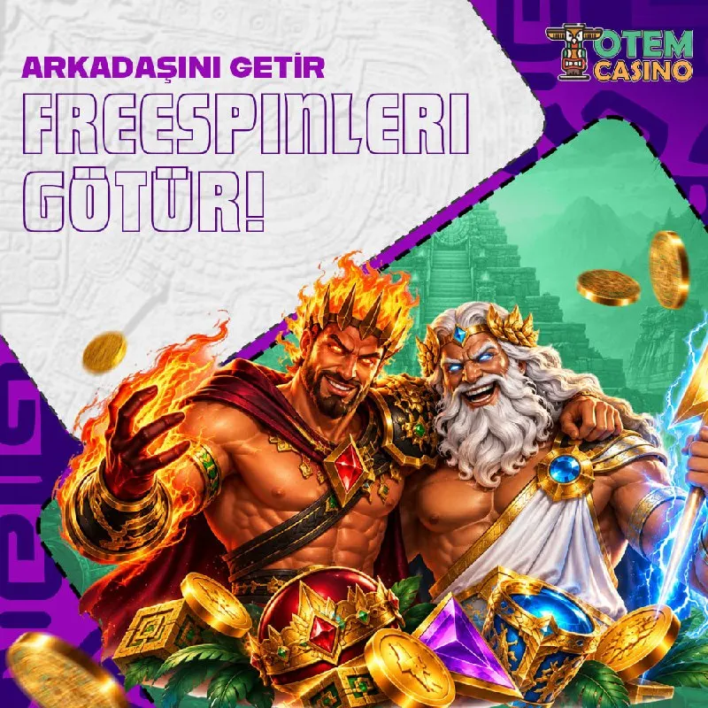 Totem Casino Telegram: 💰 ARKADAŞINI GETİR FREESPİNİ GÖTÜR! 😍 💎 10.000TL'ye kadar kazanma fırsatı sizi…
