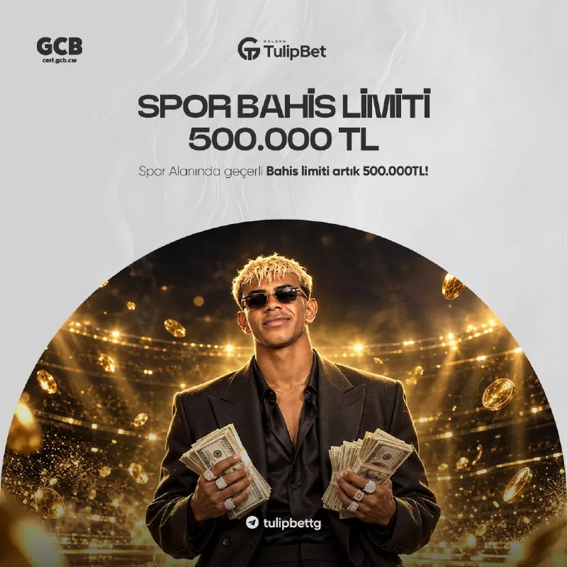Tulipbet Telegram: 👑 TULIPBET'TE SINIRLARI KALDIRDIK, KAZANCI ZİRVEYE TAŞIDIK! 👑 💸 Büyük…