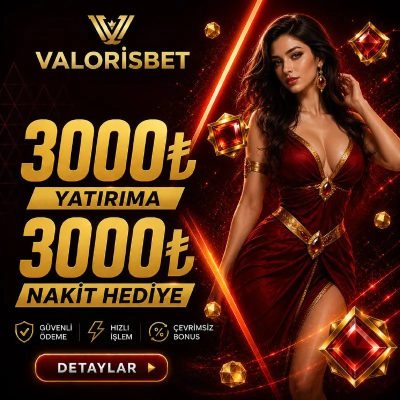 Valorisbet Telegram: ➡️ 3000₺ YATIRIMA 3000₺ ÇEVRMSİZ NAKİT HEDİYE ! ⚡️ 💲 3.000₺ YATIR — 3.000₺…