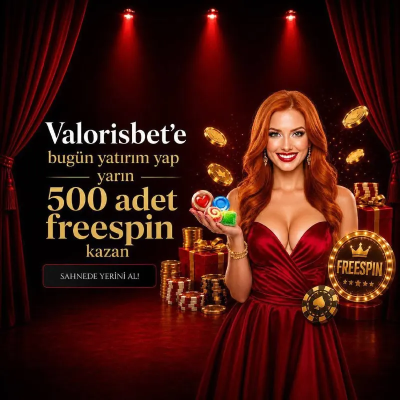 Valorisbet Telegram: 🔤 Bugün yatırımını yap, yarın otomatik olarak 500 Freespin’i kap! 💎 Minimum…
