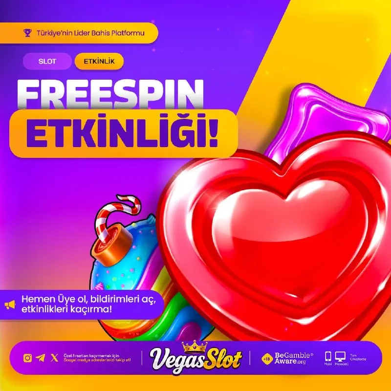 Vegasslot Telegram: 🔥 500₺ DEĞERİNDE HEDİYE FS ➡️KOD: 2V5N7X ➡️OYUN: Dede 1000 ⭐️ spor harici…
