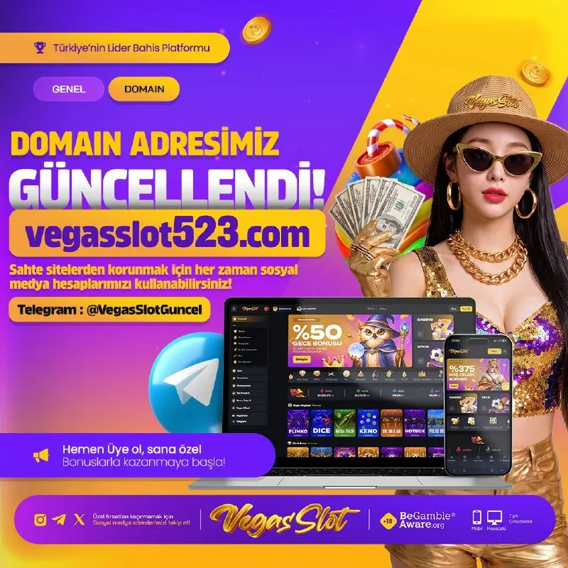 Vegasslot Telegram: ⚠️ ÖNEMLİ DUYURU ⚠️ Değerli üyelerimiz, 🔴 #VegasSlot, hiçbir koşulda yetkisiz…