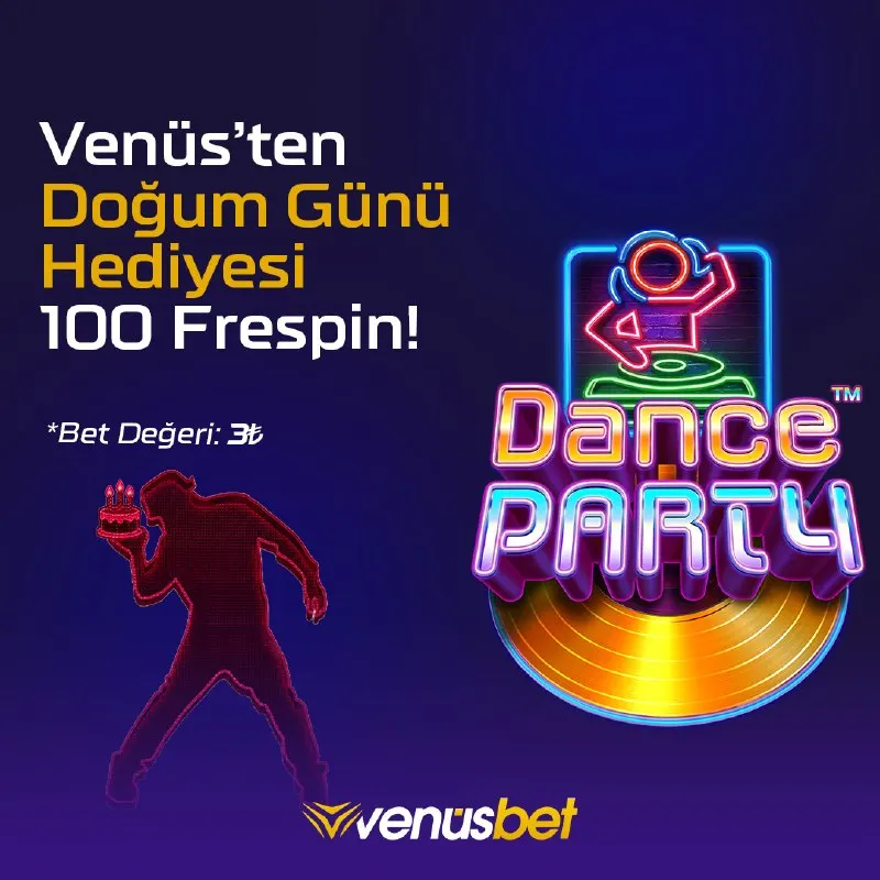 Venüsbet Telegram: ⚡️ #Venus'te doğum günü! 🔥 Bugün sıradan bir gün değil! #Venus seni sahneye…