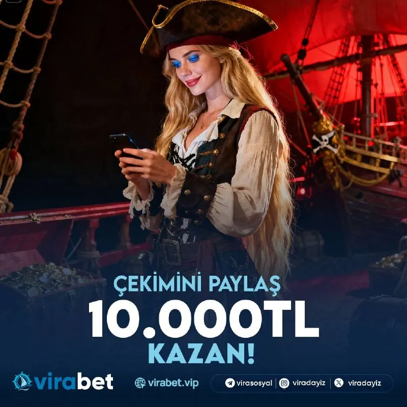 Virabet Telegram: ÇEKİMİNİ PAYLAŞ 10.000₺ NAKİT KAZAN! 💸 1️⃣ Çekimini başarıyla gerçekleştir, 2️⃣…