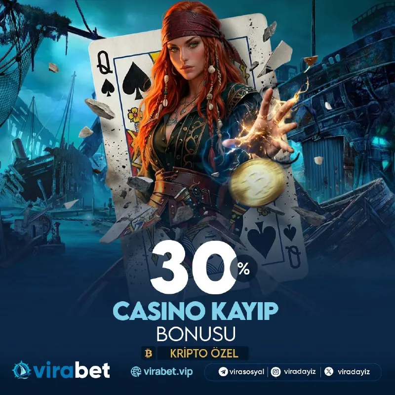 Virabet Telegram: %30 KRİPTO KAYIP BONUSU 💰 💰 Virabet'te Kripto Yatırımına Özel %30 Casino Kayıp…