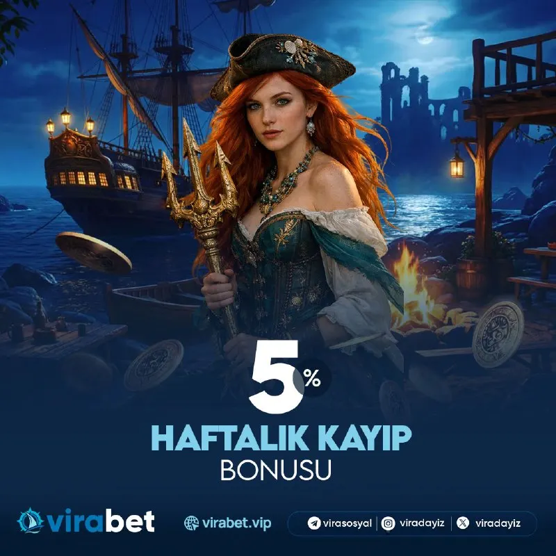 Virabet Telegram: %5 HAFTALIK KAYIP BONUSU 💸 💰 Virabet’te Hafta Boyunca Yapacağın Yatırımlara Her…