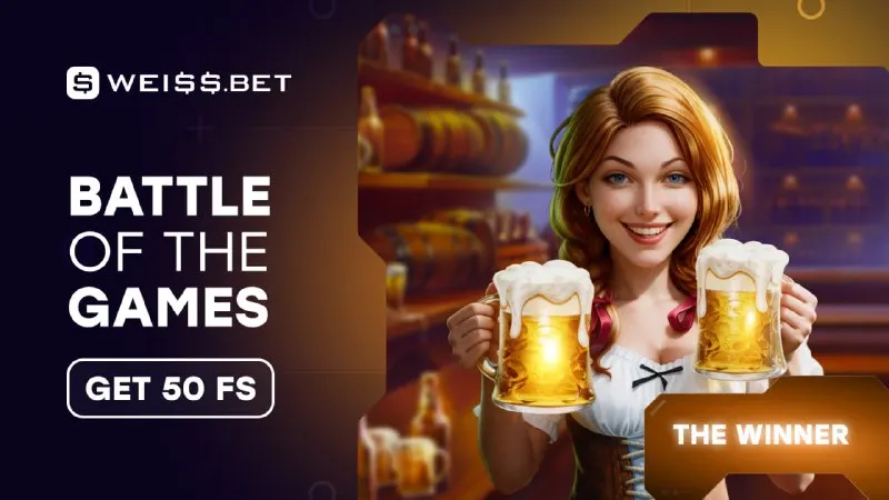Weiss Casino Telegram: ⚔️ THE BATTLE IS OVER - NOW GRAB FREE SPINS ⚔️ You guys picked a good one 😏🍺…