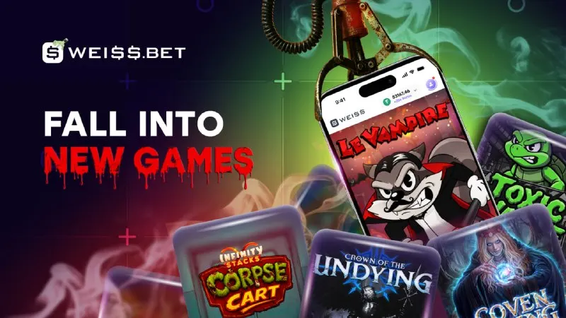 Weiss Casino Telegram: 🩸 SOOO… WHO'S LANDING THE FIRST BIG HIT IN THESE?! 💀🎰 A LOT of new slots just…