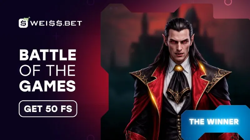 Weiss Casino Telegram: 🧛♂️🏆 DRACULA WINS THE BATTLE: GRAB YOUR 50 FREE SPINS! 🎰🩸 Voting is closed and…