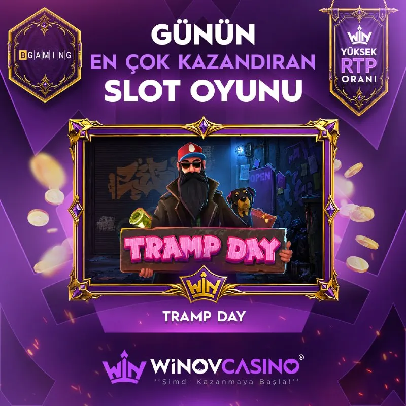Winov Casino Telegram: 🏆Günün En Çok Kazandıran Slotu: 👑🎰 Efsanevi çarpanlar, yüksek RTP oranı ve…