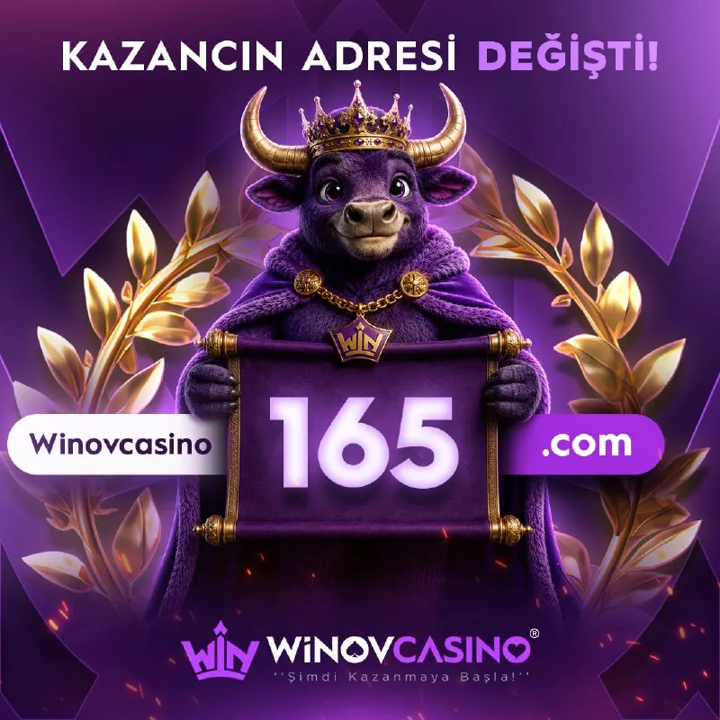 Winov Casino Telegram: 📣 Değerli üyelerimiz, Giriş adresimiz https://www.winovcasino165.com olarak…