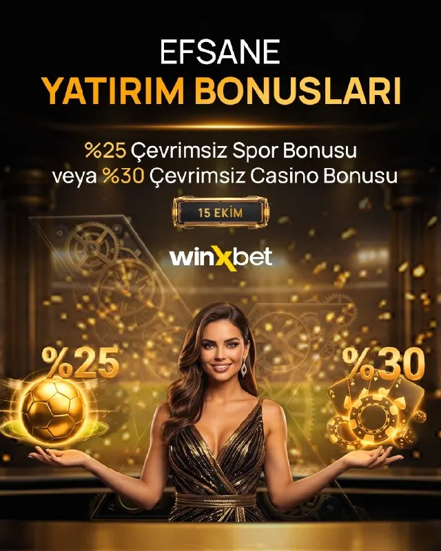 Winxbet Telegram: 💰 Bugüne Özel Efsane Yatırım Fırsatını Kaçırma! ⚽ Spor yatırımlarına özel %25…