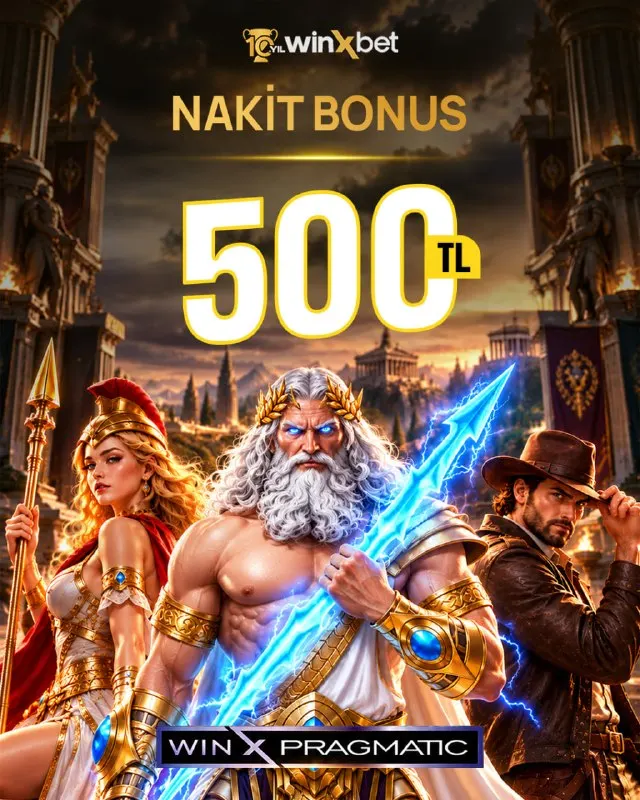 Winxbet Telegram: 500₺ Nakit Bonus Kodun Hazır! 📢 Sevilen Pragmatic Play oyunlarda kazanç katlama…