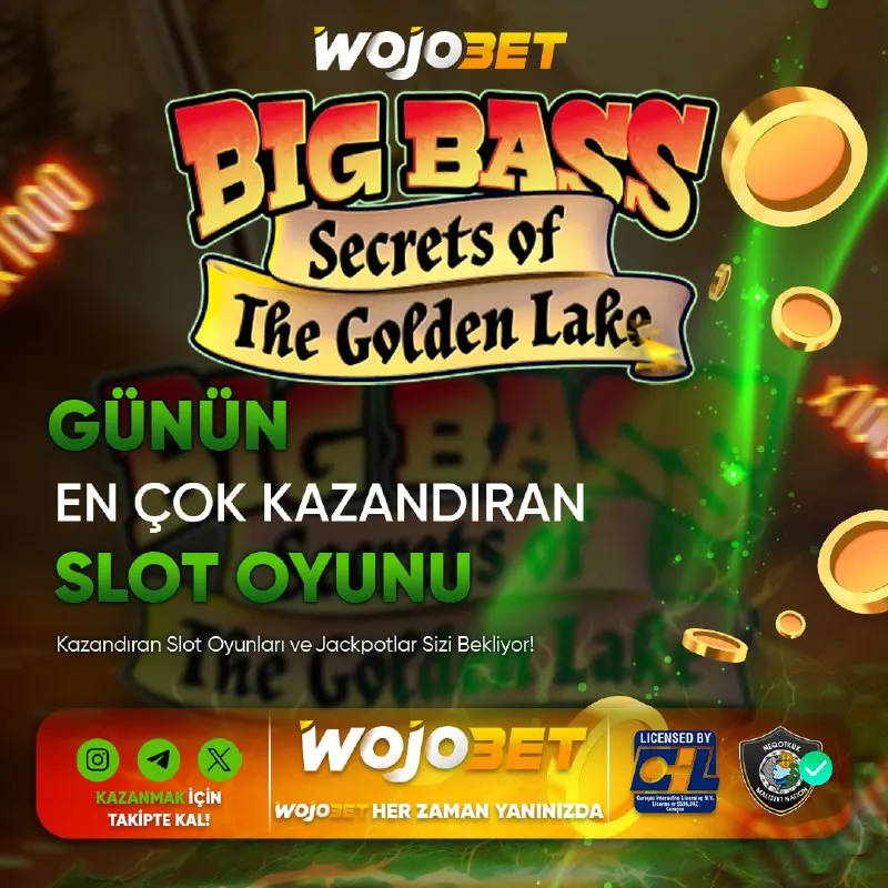 Wojobet Telegram: 🔤🔤🔤🔤🔤🔤🔤 🎰 Wojobet'te Günün En Çok Kazandıran Slot Oyunu 🎰 🎰 Bugünün kazandıran…