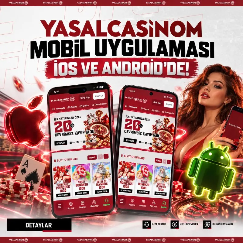 YasalCasinom Telegram: 📲 YASALCASİNOM MOBİL UYGULAMA ŞİMDİ CEBİNDE! 📱📱 Şimdi indir 📌…
